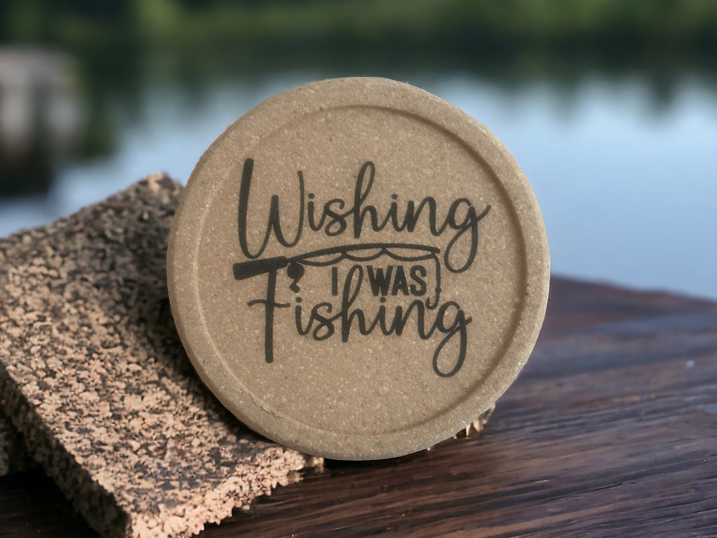 Reel Talk Cork Coasters (4 designs available)