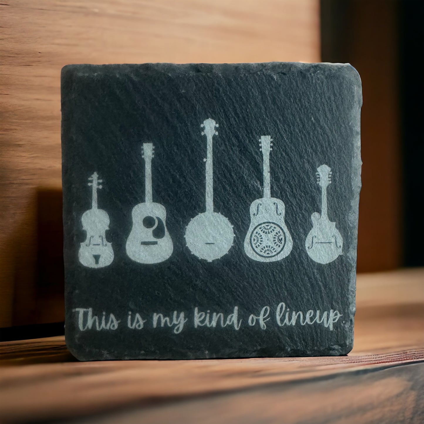 Bluegrass Harmony Slate Coasters (4 designs available)